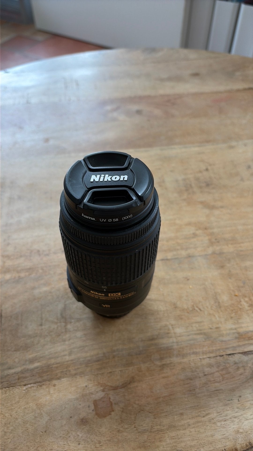 nikon af-s nikkor 55-300mm 1.4-5.6g ed, Ophalen, Nikon, Telelens, Zo goed als nieuw