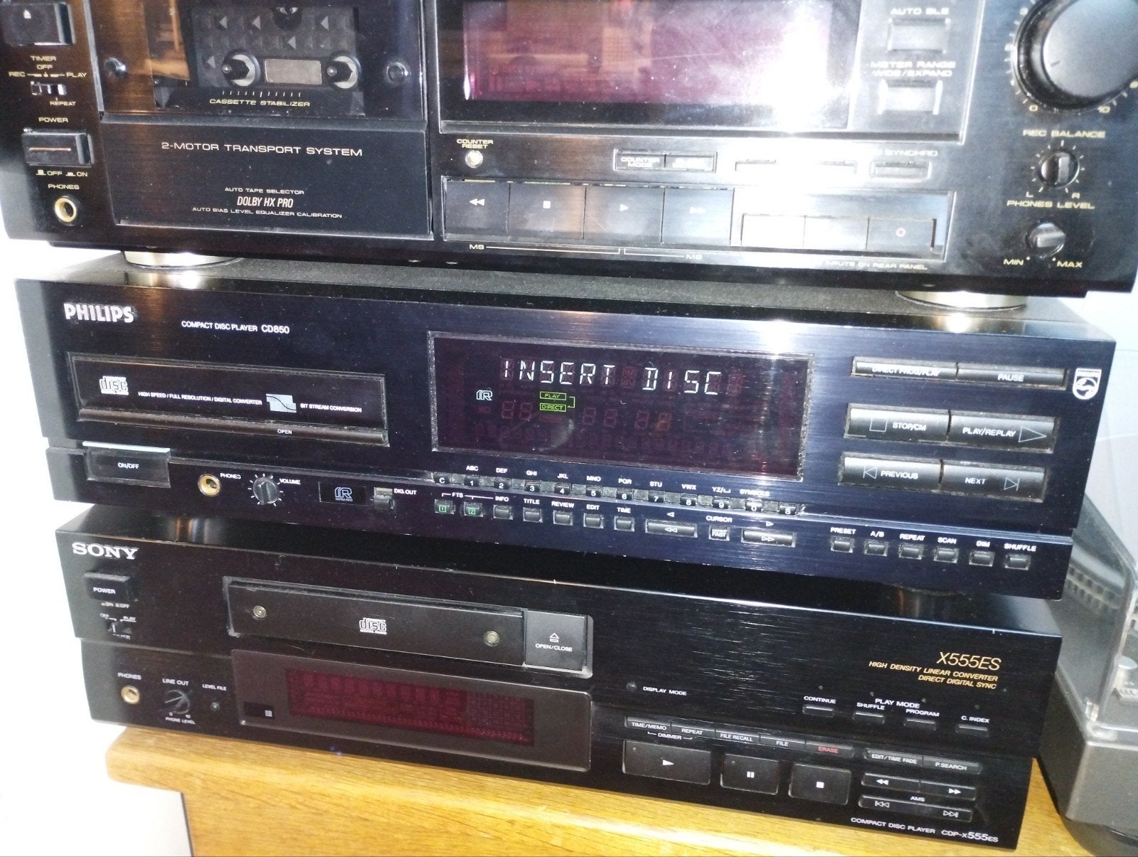 Philips CD850 cd speler, Ophalen of Verzenden, Zo goed als nieuw, Philips