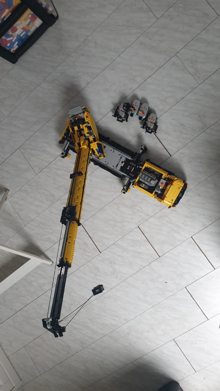 Lego technic mobiele hijskraan 42009XXXL, Ophalen, Zo goed als nieuw