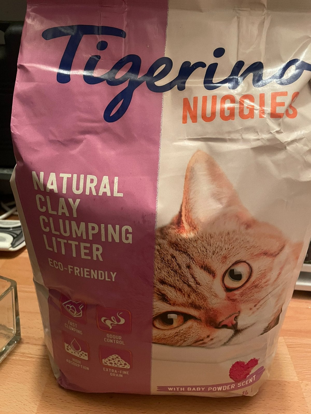 Kattengrit 14 liter,2 zakken, Dieren en Toebehoren, Ophalen, Zo goed als nieuw
