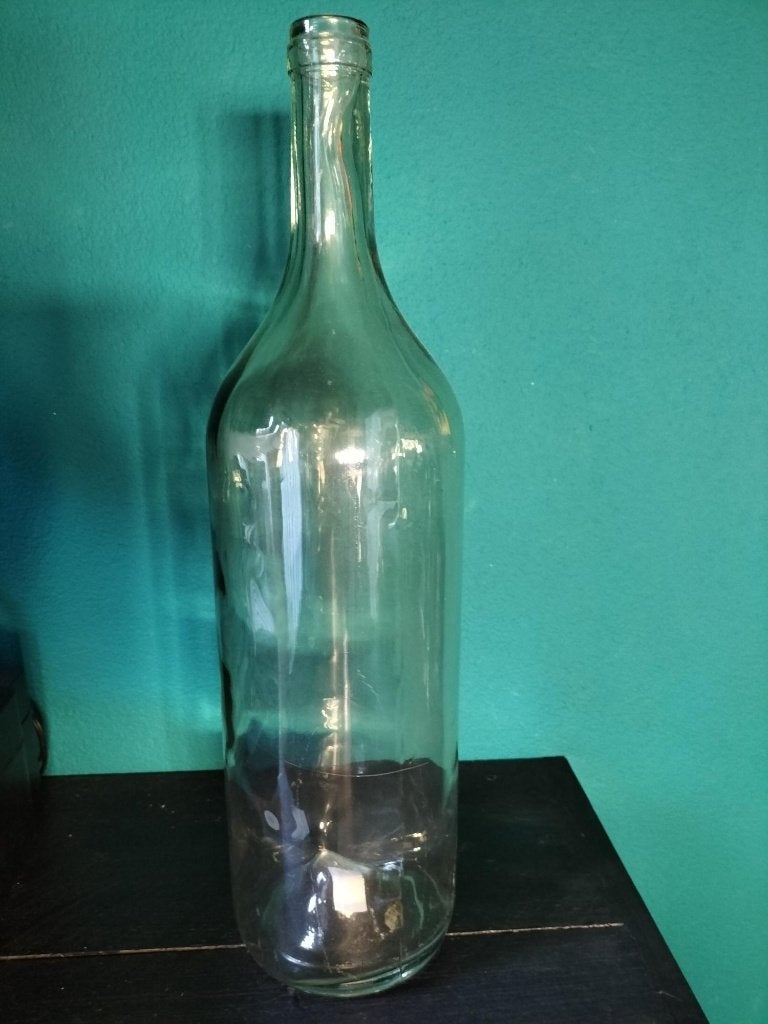 Fles blank, 54 cm, Ophalen