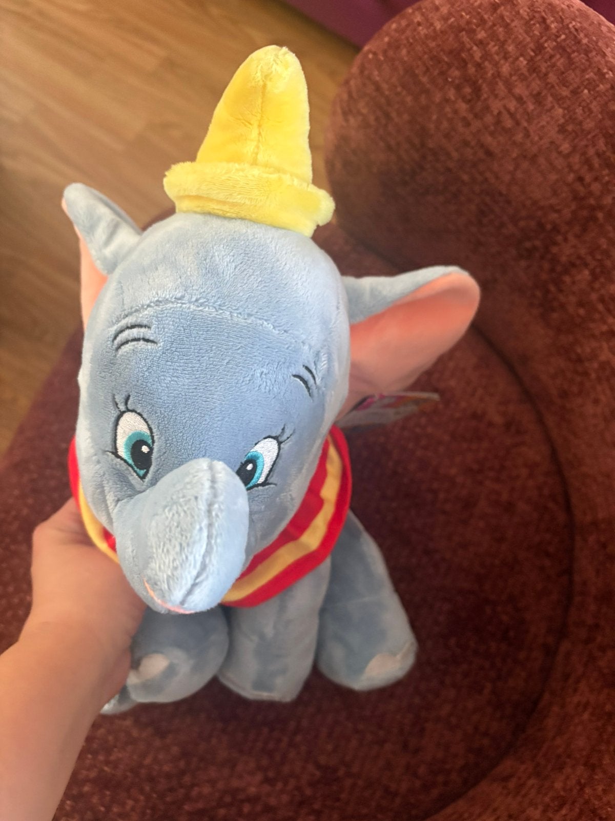 Dumbo knuffel, Kinderen en Baby's, Speelgoed | Knuffels en Pluche, Ophalen of Verzenden, Zo goed als nieuw, Overige typen