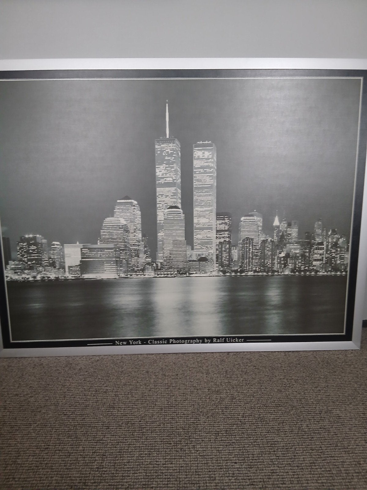 Twin Towers New York, Huis en Inrichting, Ophalen, Zo goed als nieuw, Foto of Poster
