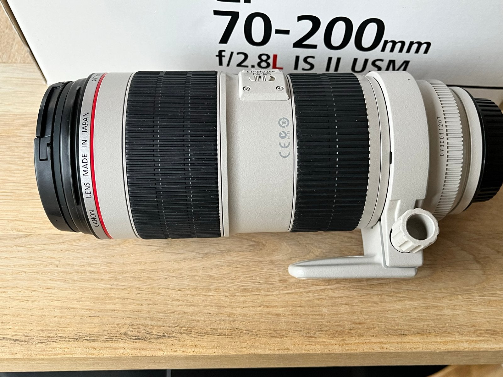 Canon EF 70-200mm f/2.8L IS II USM Telelens, Canon, Autofocus, Zo goed als nieuw, Canon EF