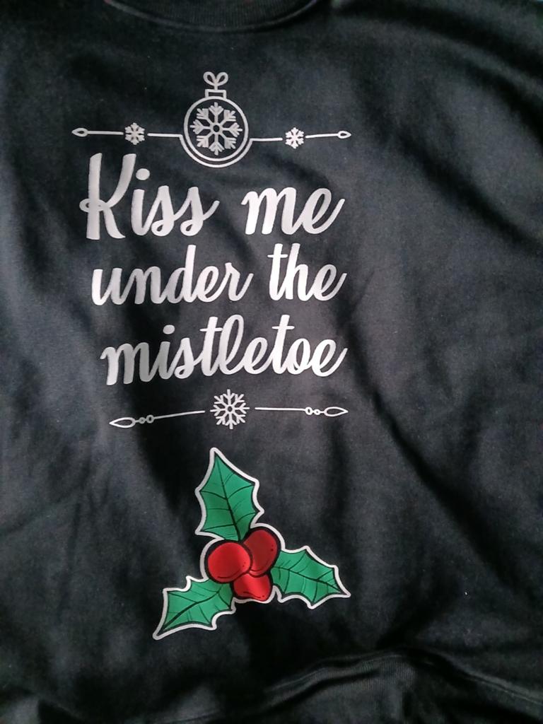 Zwarte Kersttrui. Maat 4 XL., Nielsson, Ophalen of Verzenden, Zwart, Trui of Vest