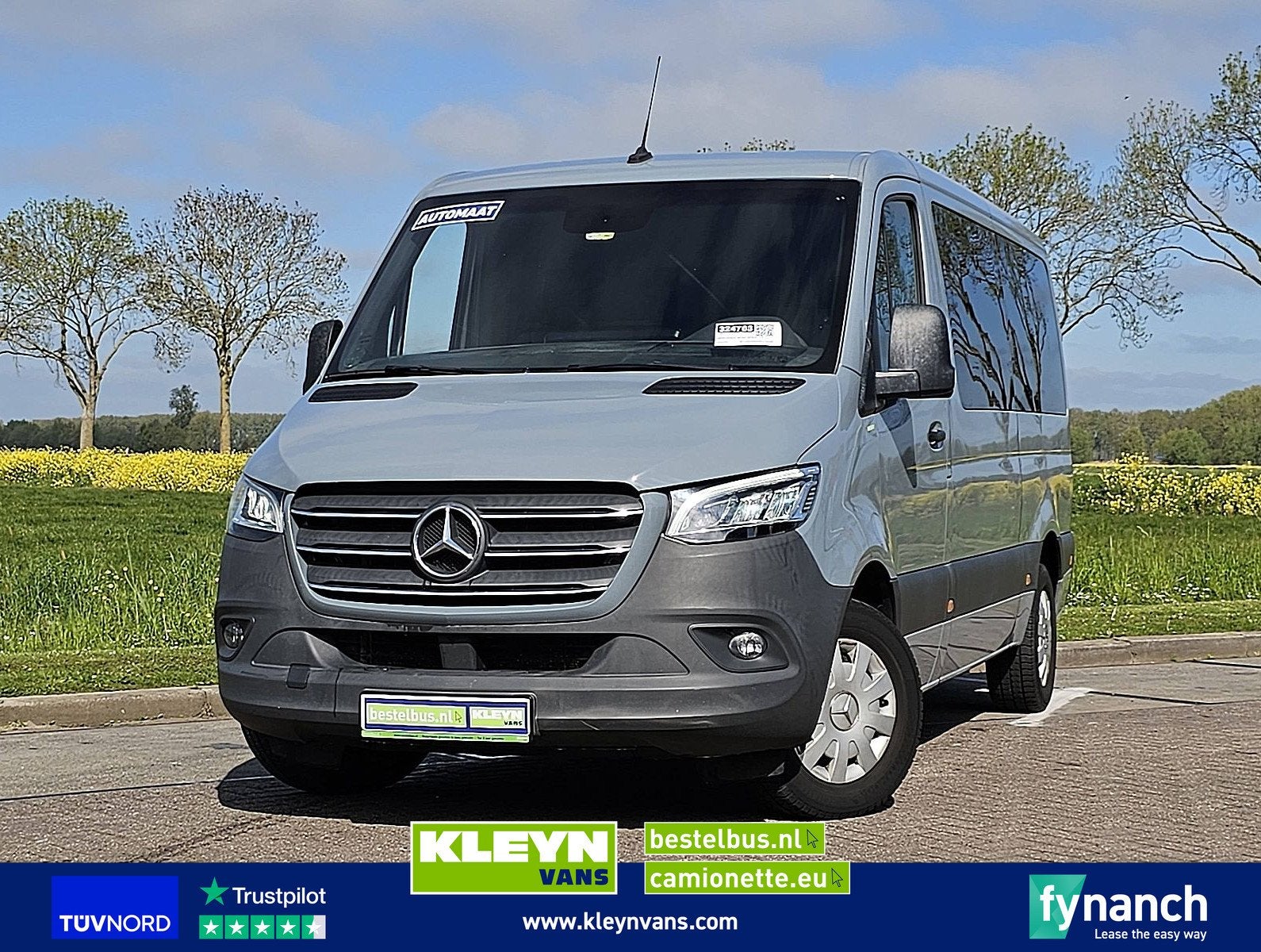 MERCEDES-BENZ SPRINTER 317 l2h1 led mbux10!, Automaat, Gebruikt, Euro 6, Stoelverwarming