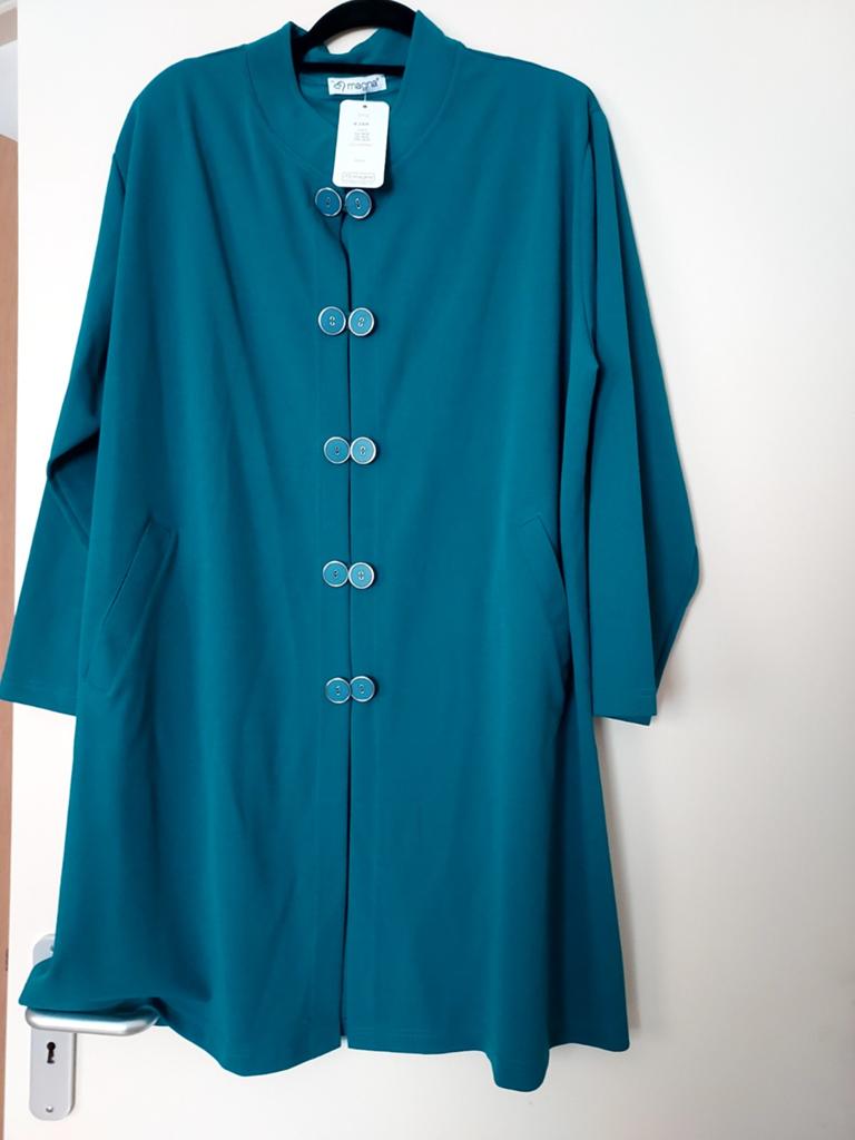 Nieuwe Magna blazer, petrol, maat 56-58, Kleding | Dames, Overige kleuren, Maat 46/48 (XL) of groter, Nieuw, Ophalen of Verzenden