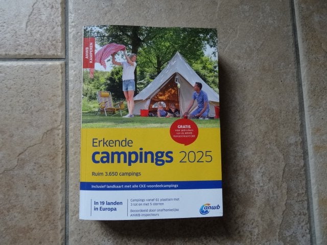 anwb campinggids, Boeken, Europa, Ophalen of Verzenden, Zo goed als nieuw, Campinggids