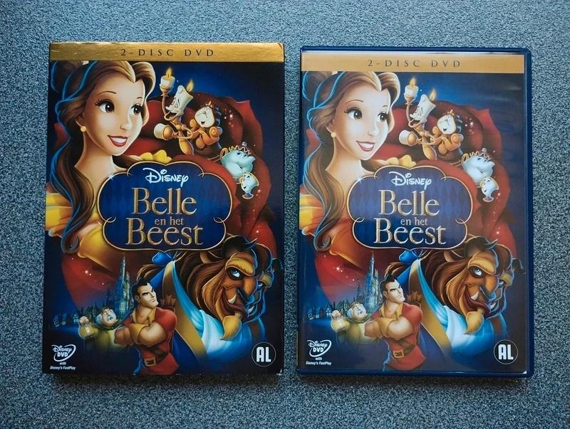Disney Belle en het Beest, Tekenfilm, Verzenden, Zo goed als nieuw, Alle leeftijden