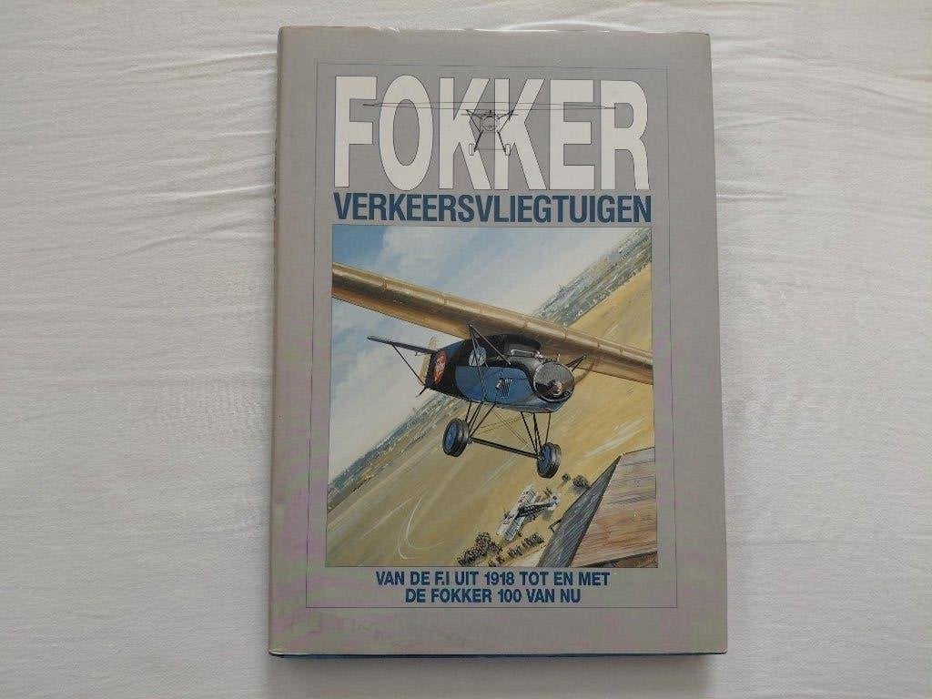 Boek 'Fokker verkeesvliegtuigen', Boeken, Verzenden, Gelezen, Vliegtuig