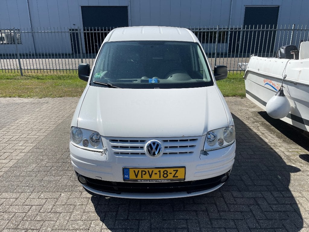Volkswagen 2009 Wit maxi 252855km, Auto's, Volkswagen, Wit, Grijs, 1896 cc