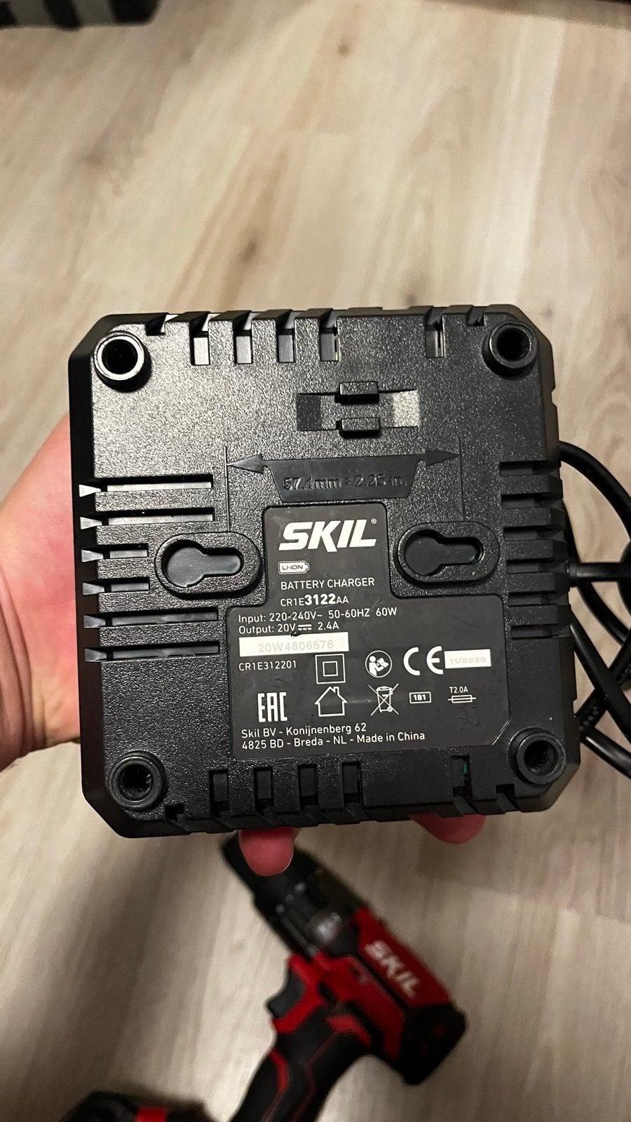 Foto 6 van SKIL Accuboormachine 20V met lader en 4.0 Ah accu