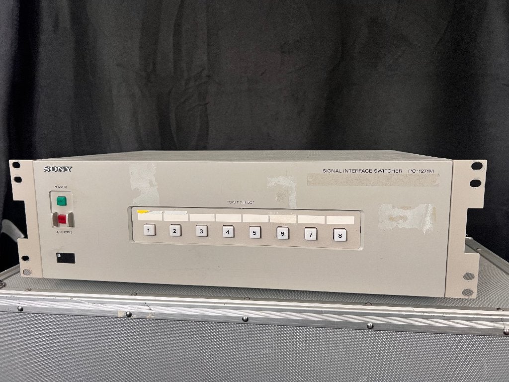 Sony Pro PC-1271M Signal Interface Switcher – vintage, Audio, Tv en Foto, Sony, Video switcher/mixer, Ophalen of Verzenden, Gebruikt