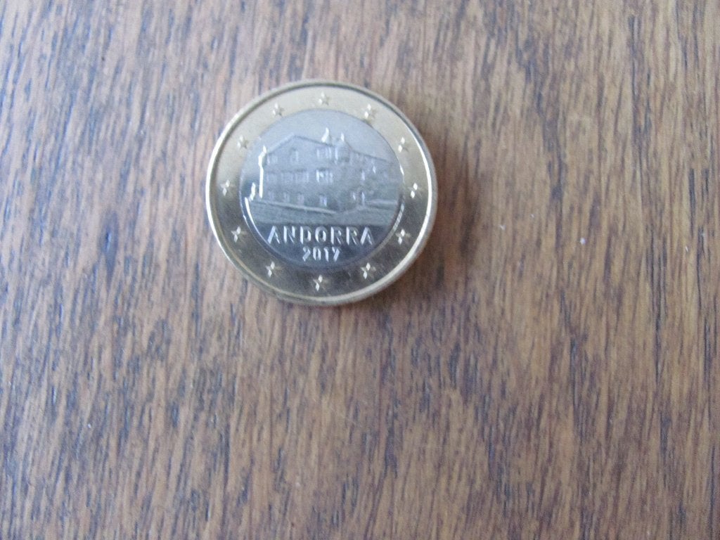 Zeldzame 1 euromunt 2017 Andorra, Postzegels en Munten, Munten | Europa | Euromunten, Ophalen of Verzenden, Overige landen, 1 euro