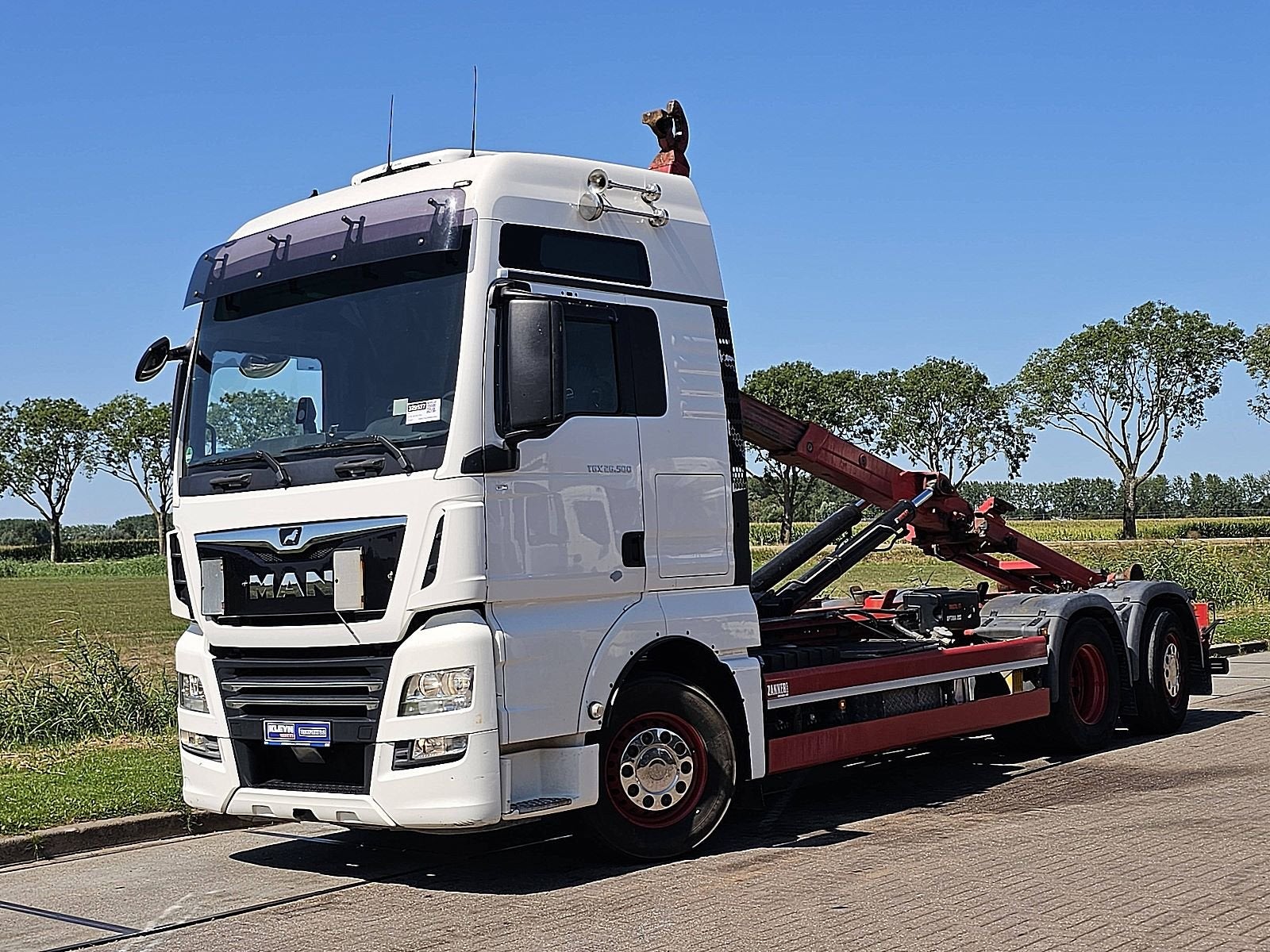 M.A.N. 26.500 TGX xxl 6x2-4 intarder, Auto's, Automaat, MAN, Wit, Bedrijf