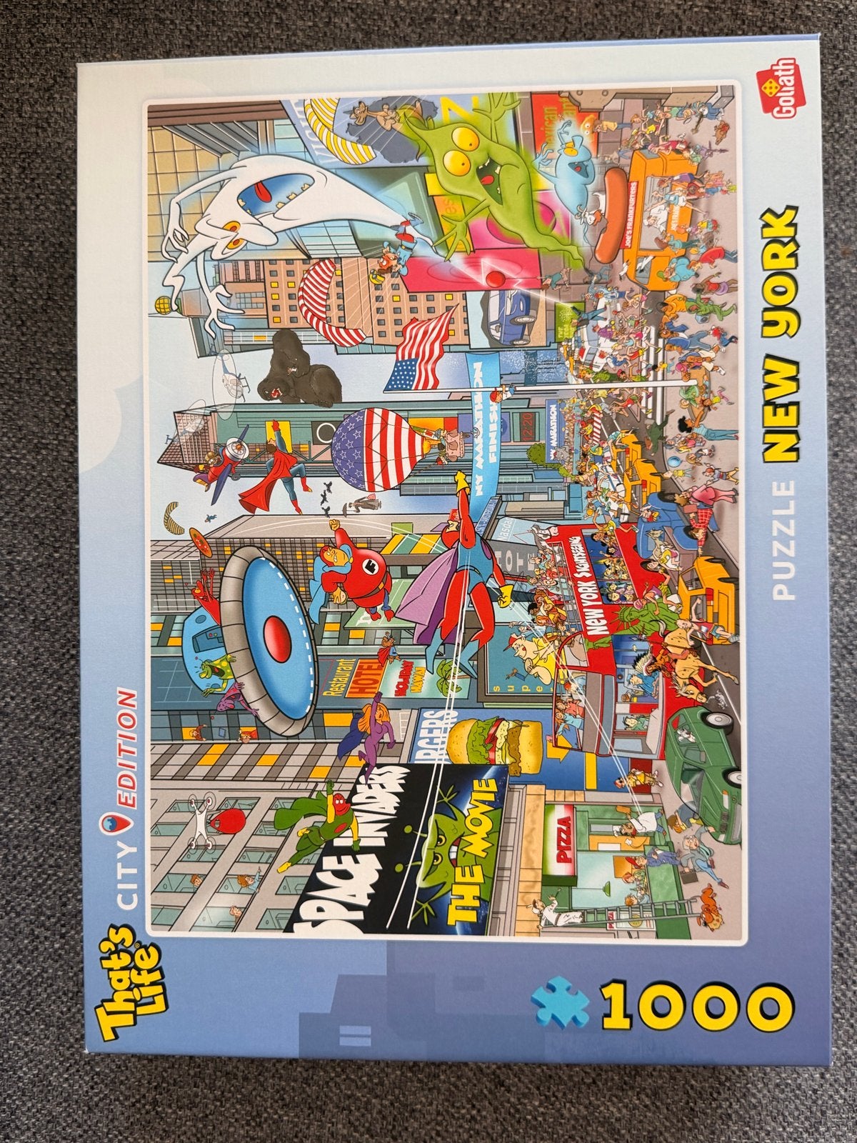 Goliath That's Life City Edition New York legpuzzel, Ophalen of Verzenden, 500 t/m 1500 stukjes, Nieuw, Legpuzzel