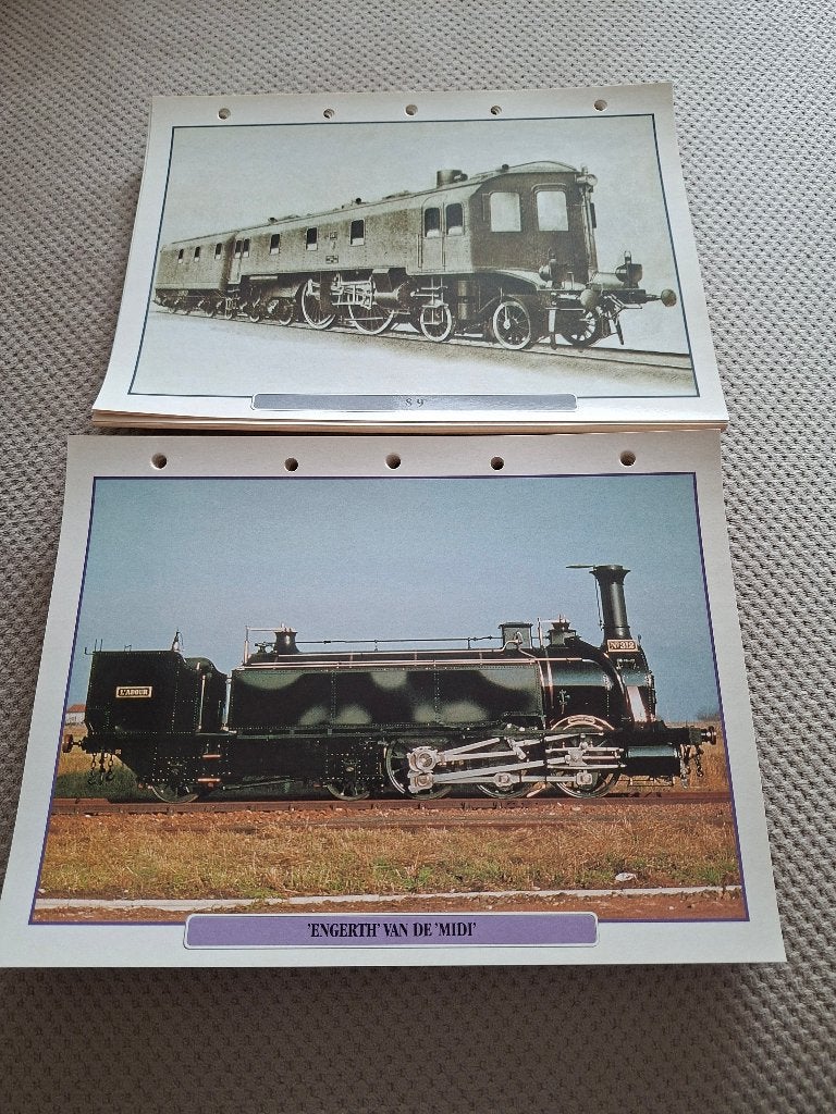 Trein foto's, Ophalen, 1980 tot heden, Zo goed als nieuw, Overige onderwerpen