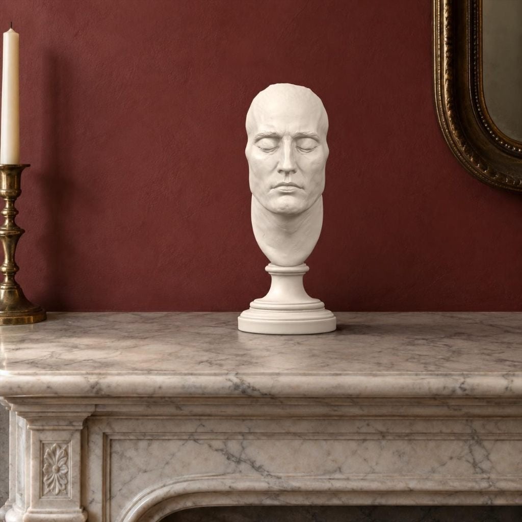 Napoleon Death Mask Bust, Louvre Antommarchi Inspired, Ophalen of Verzenden