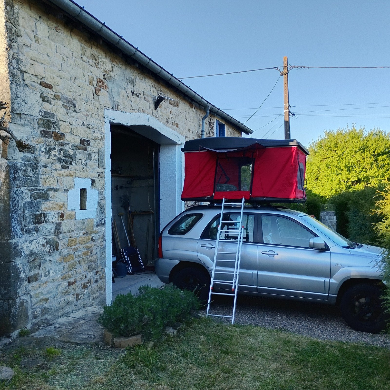 hard shell daktent met nieuw matras, Ophalen, Gebruikt, Tot en met 2
