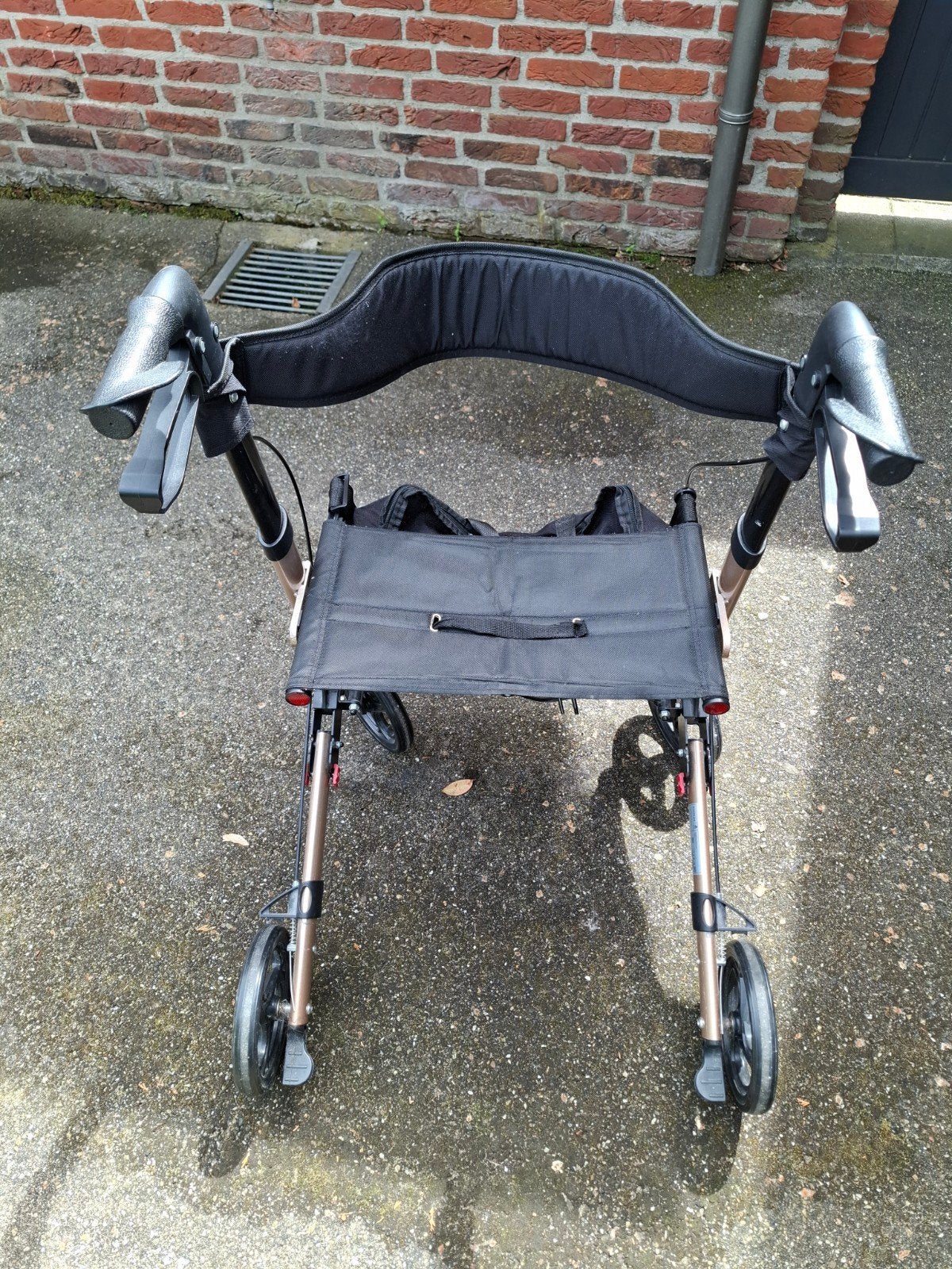 Rollator van Scootplaza., Ophalen