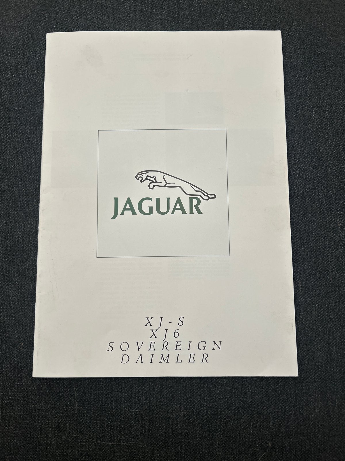 Zeer gewilde folder Jaguar, Ophalen of Verzenden, Nieuw, Overige merken