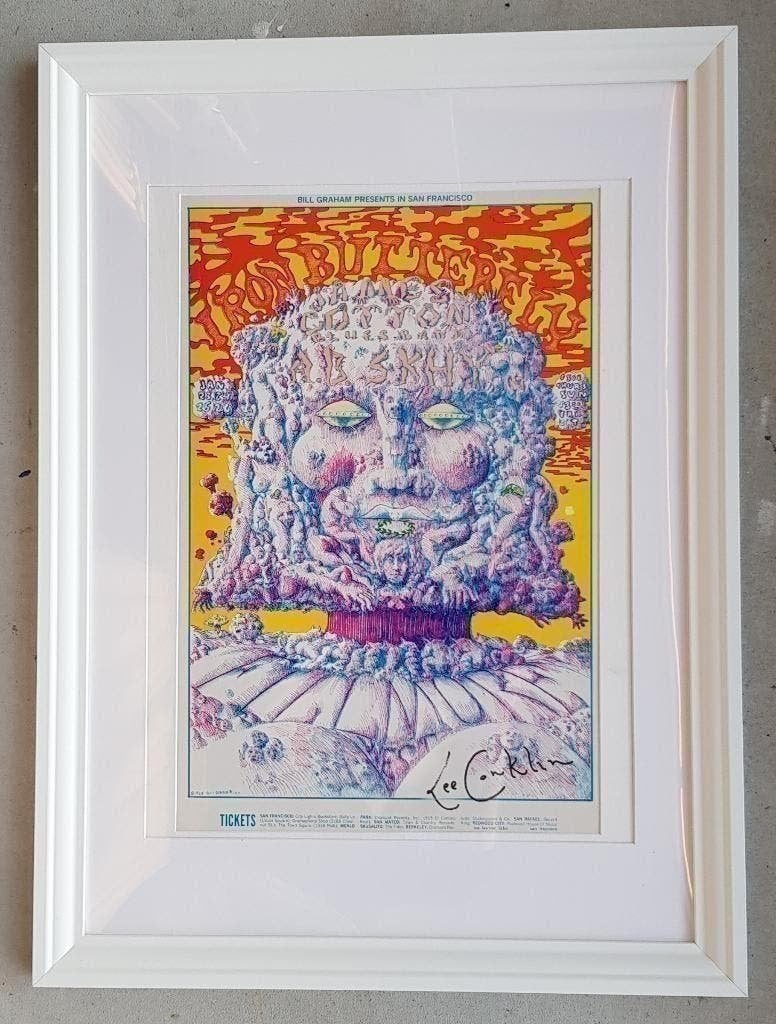 Lee Conklin Iron Butterfly Gesigneerd, Ophalen of Verzenden