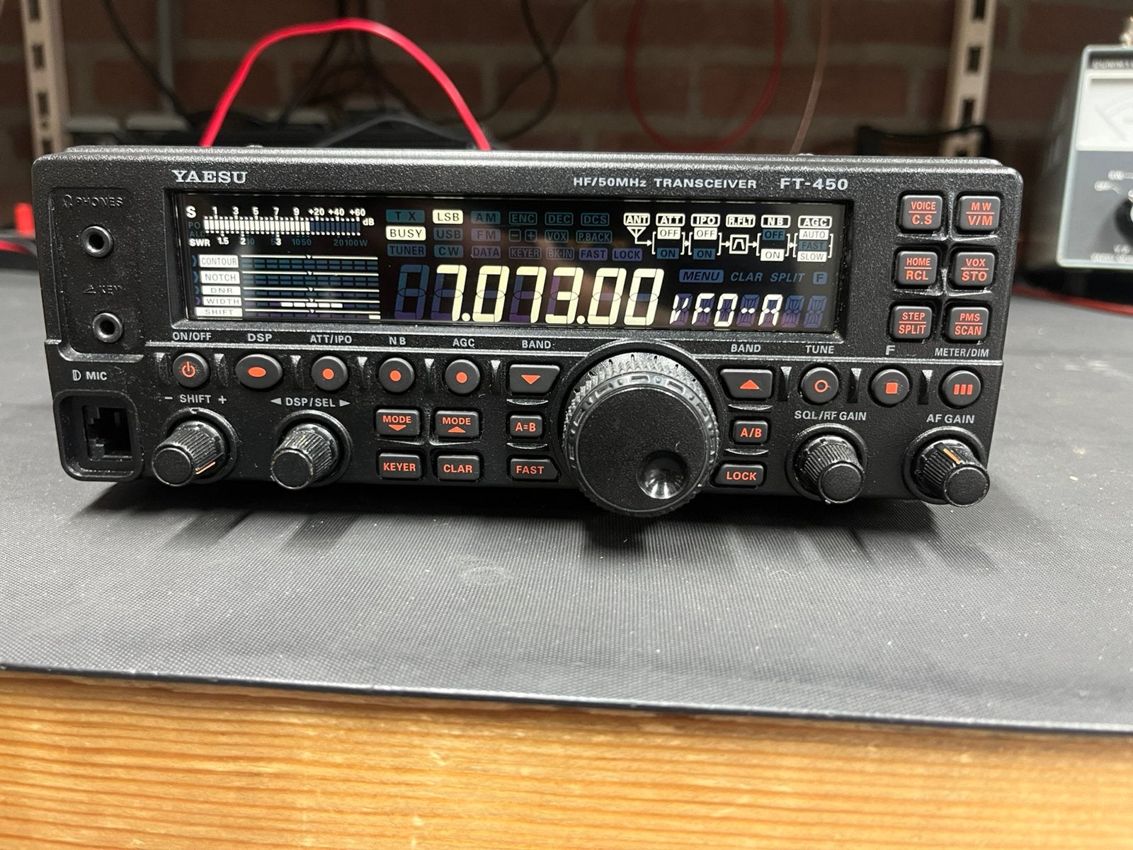 Yaesu ft 450 hf, Ophalen of Verzenden, Gebruikt