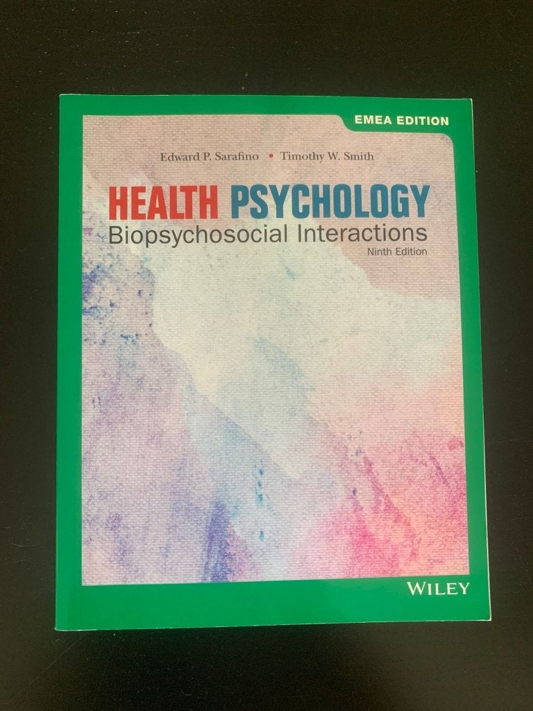Health Psychology: Biopsychosocial Interactions, Ophalen of Verzenden, Beta, Zo goed als nieuw, WO