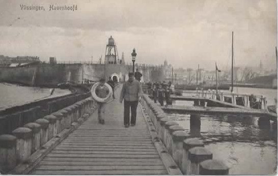 Vlissingen Havenhoofd, Verzenden, Voor 1920, Gelopen, Zeeland