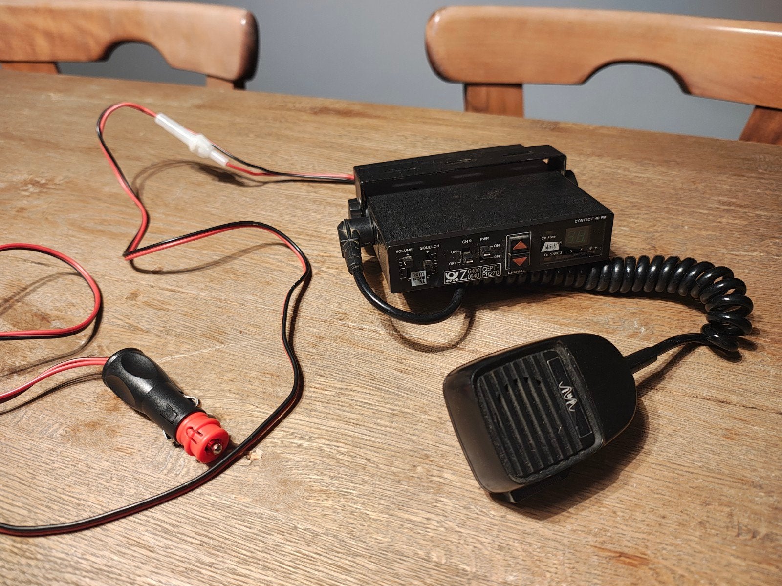 DNT contact 40FM CB radio, Ophalen of Verzenden, Gebruikt, Zender en Ontvanger