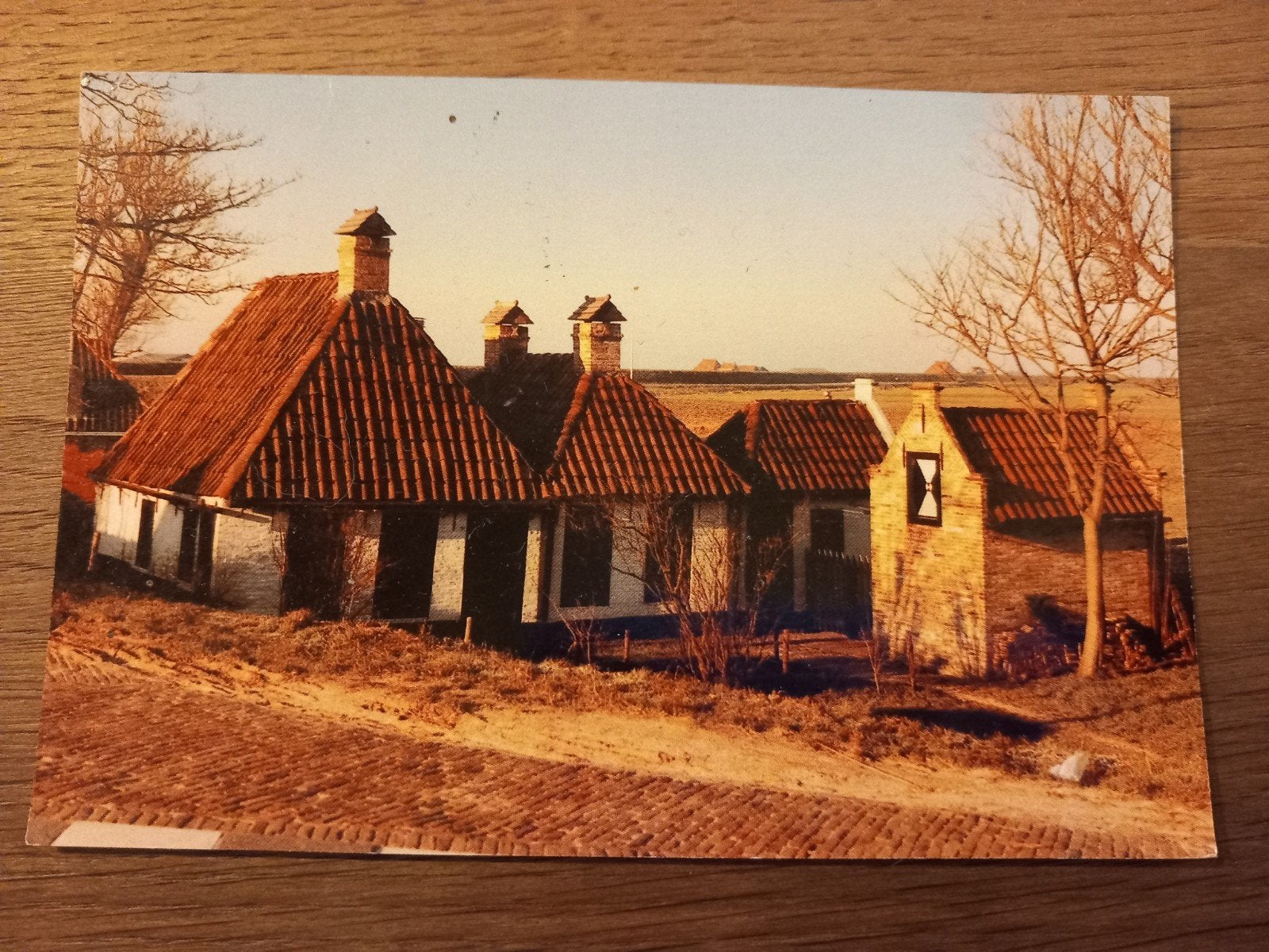 Oude Vissershuisjes Workum Ansichtkaart, Ophalen of Verzenden, 1980 tot heden, Gelopen, Friesland