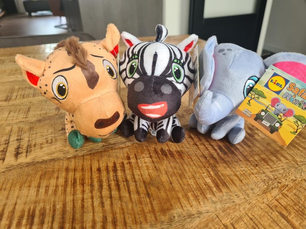 Safari Mini's Olivia, Hylko actie Lidl., Lidl, Ophalen of Verzenden
