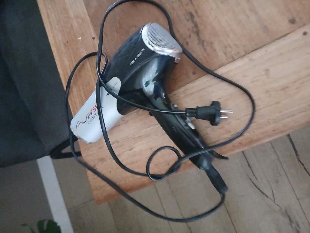 Philips JetSet Control Föhn 2000W, Ophalen of Verzenden, Gebruikt, Haarverzorging