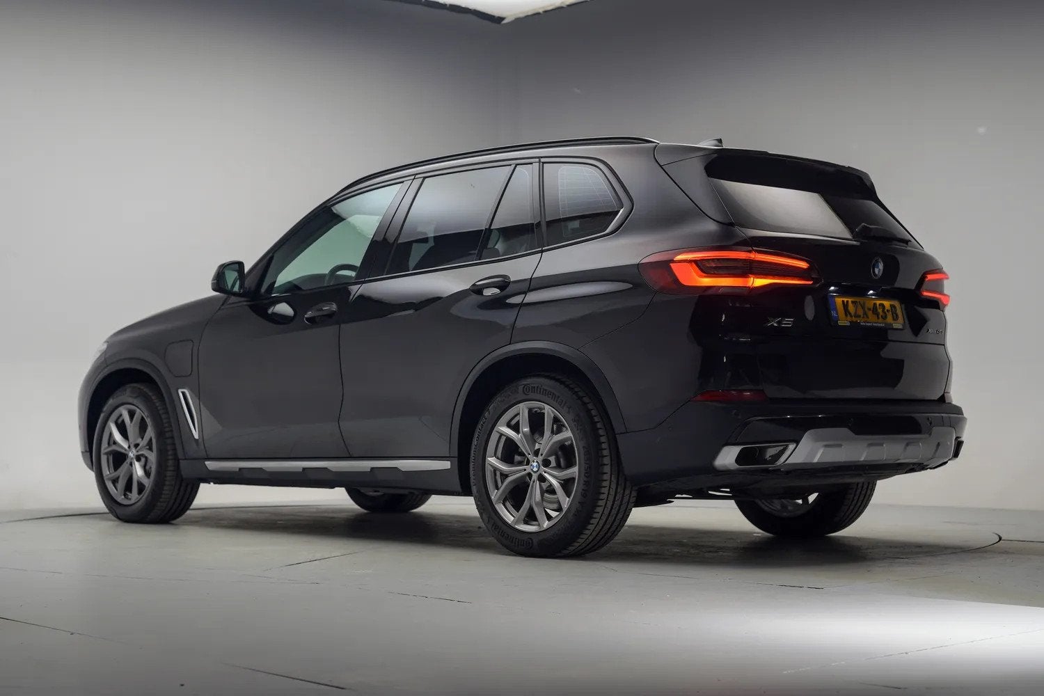 BMW X5 xDrive 45e High Executive Xline [ Luchtvering Adapt.c, Auto's, Gebruikt, X5, Zwart, Leder