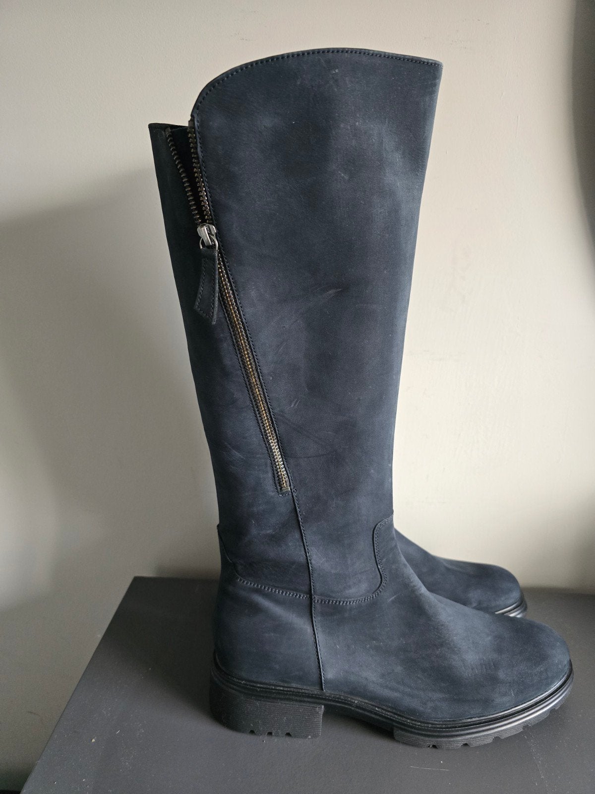 Gabor Hoge Laarzen- maat 9.5 (44) nieuw!, Hoge laarzen, Blauw, Gabor, Nieuw