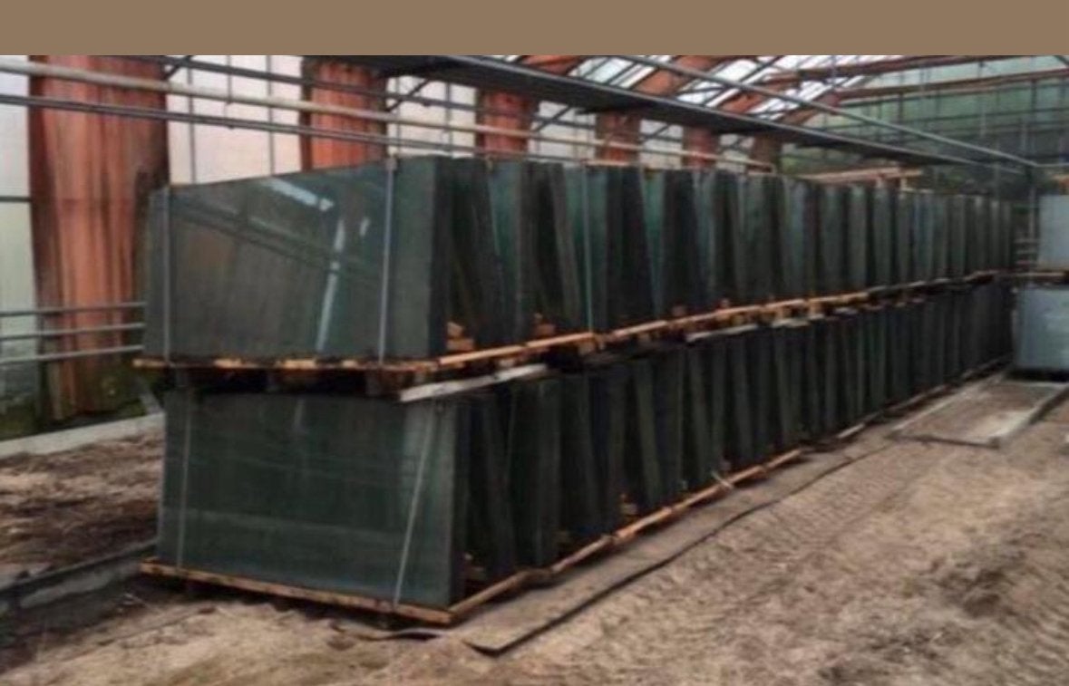Tuinbouwglas, ruiten, Ophalen, Nieuw, Minder dan 80 cm, Glasplaat