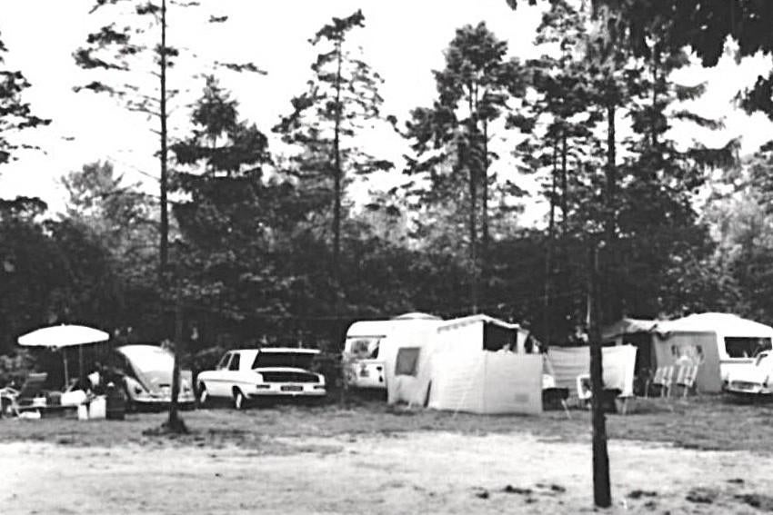 948084 Markelo 1971 camping Restaurant Bergzicht Gelopen, Ophalen of Verzenden, 1960 tot 1980, Gelopen, Overijssel