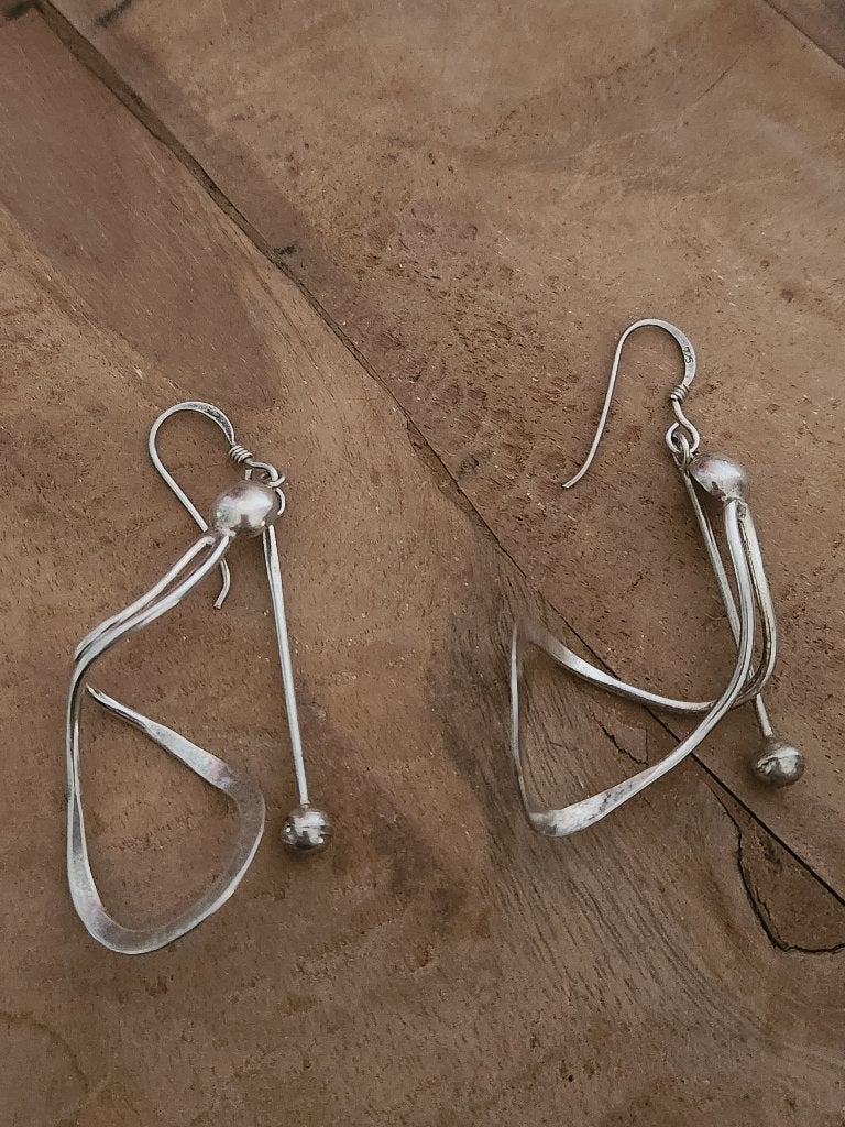Leuke zilveren oorbellen, Ophalen of Verzenden, Zilver, Zilver, Hangers