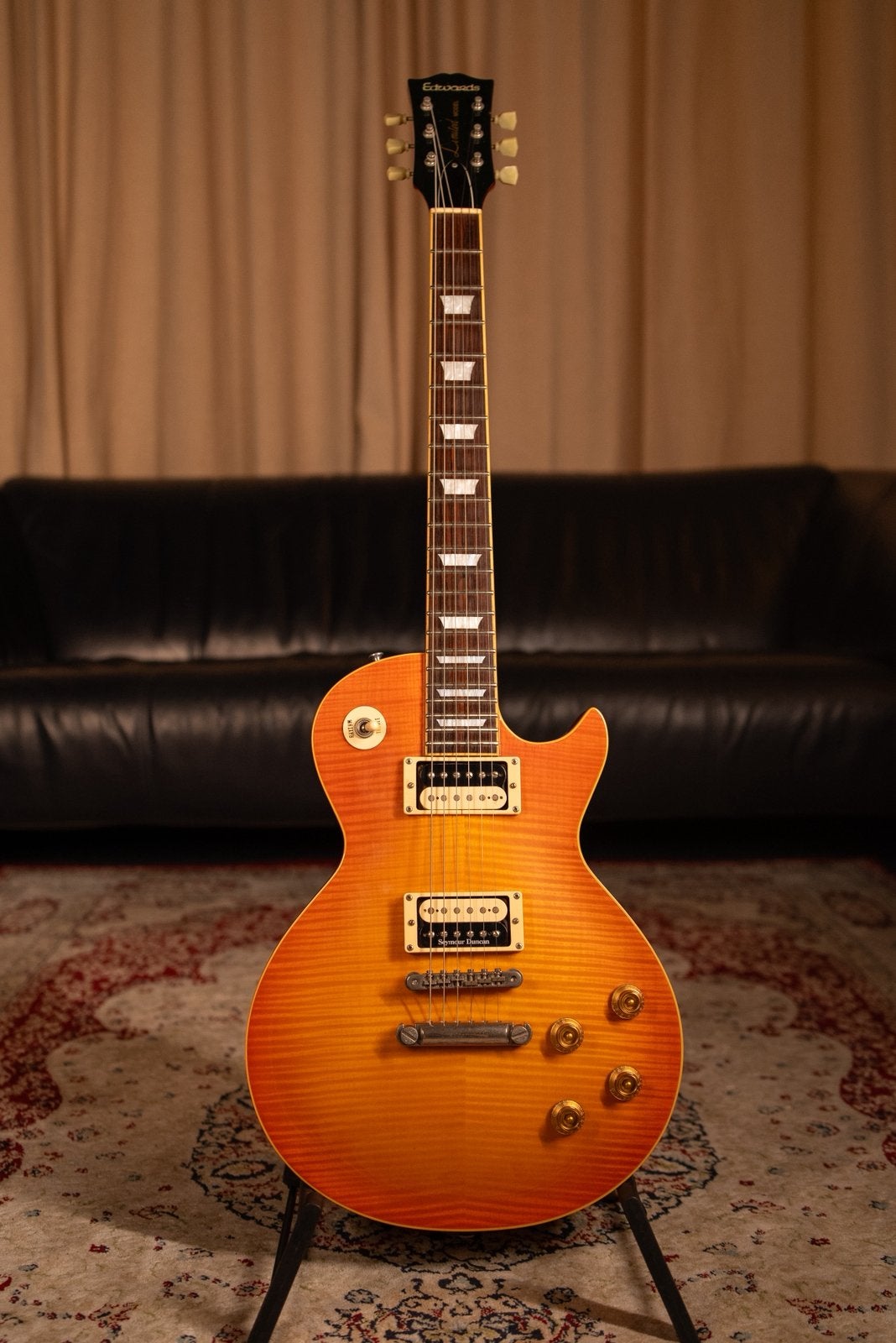 ESP Edwards Les Paul | Seymour Duncan | Inruil mogelijk, Ophalen of Verzenden, Zo goed als nieuw, Solid body, Overige merken
