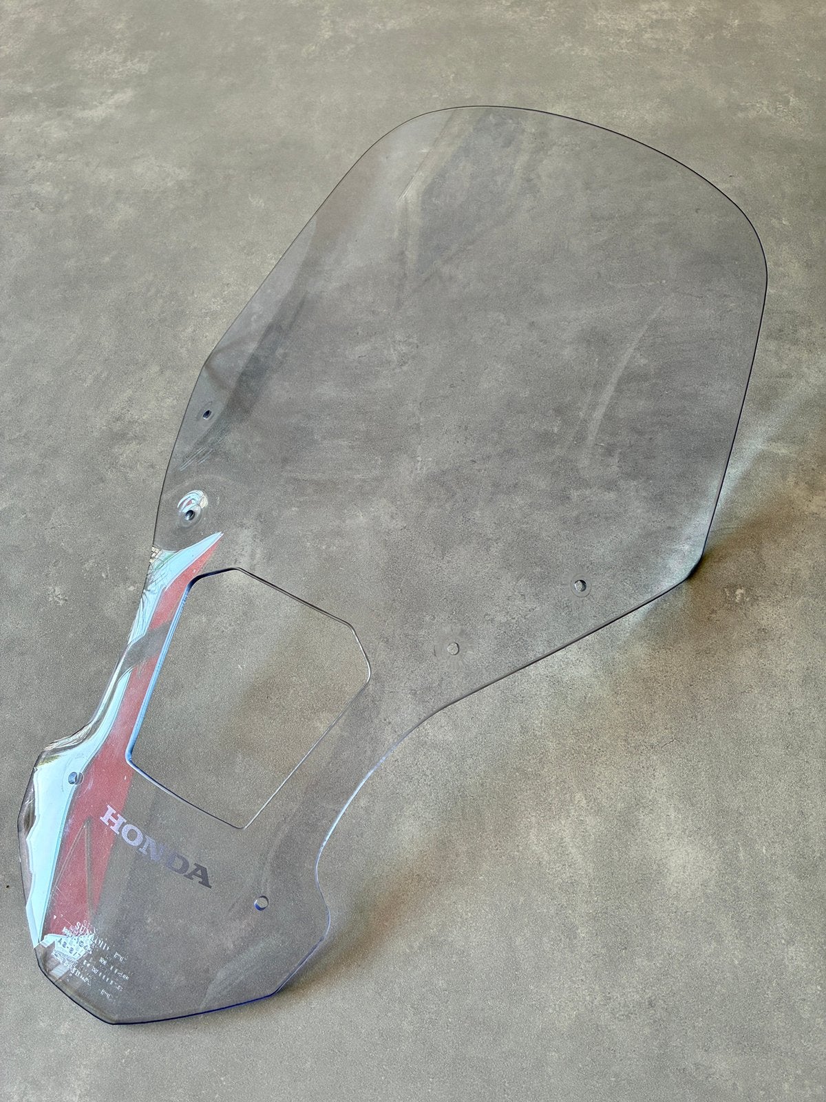 Honda Africa Twin windscherm (OEM - 53cm - hoger model), Ophalen of Verzenden, Gebruikt