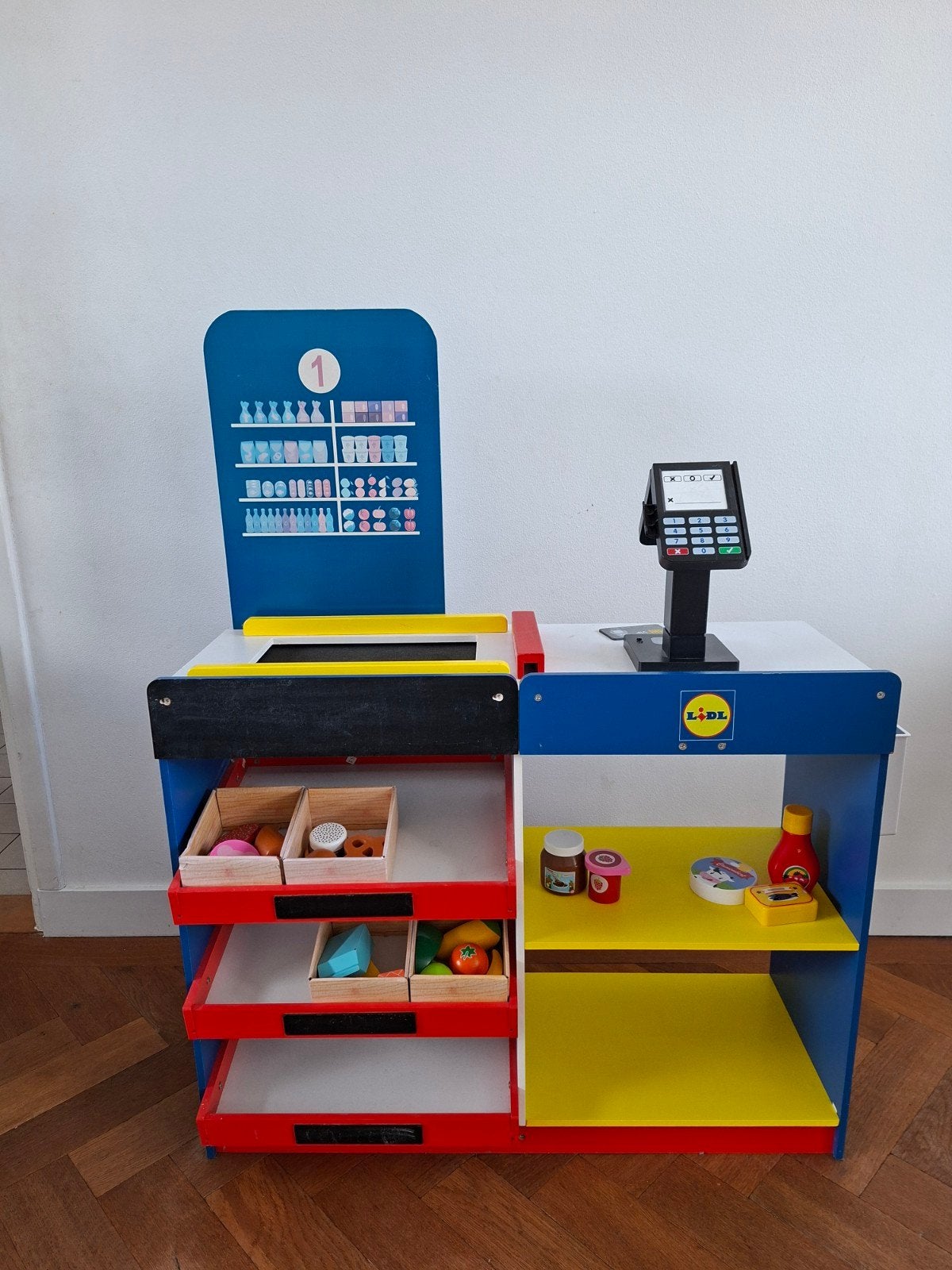Speelgoed winkeltje Lidl, Ophalen, Gebruikt, Hout, Speelkeuken