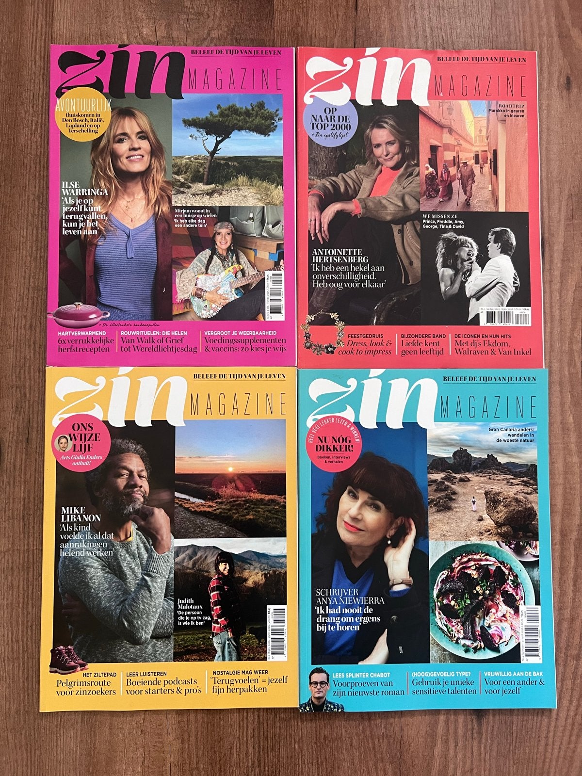 Zin Magazine - 4 exemplaren, Ophalen of Verzenden, Zo goed als nieuw, Damesbladen