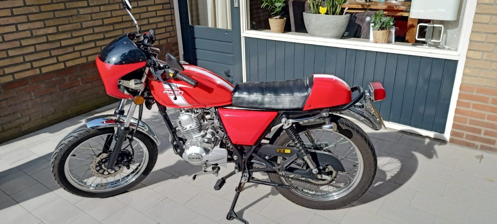 Mash brommer, Gebruikt, Maximaal 45 km/u, 49 cc, 4 versnellingen