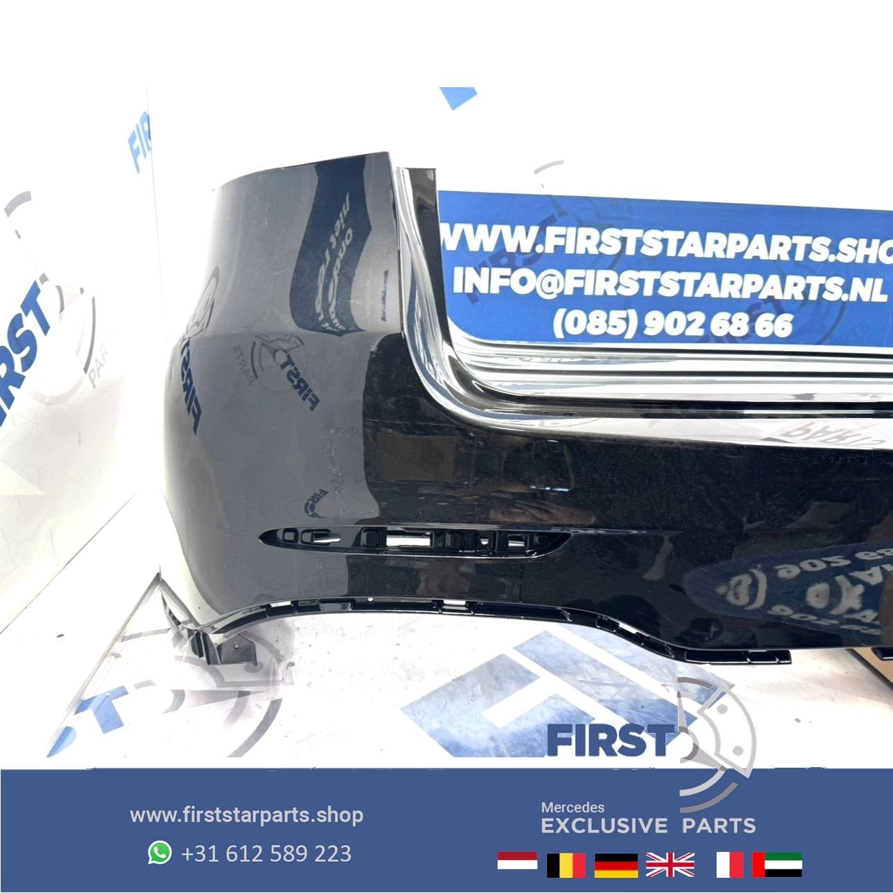 BUMPER W253 GLC AMG ACHTERBUMPER HYBRIDE Origineel Mercedes, Gebruikt, -, Ophalen of Verzenden, Achter