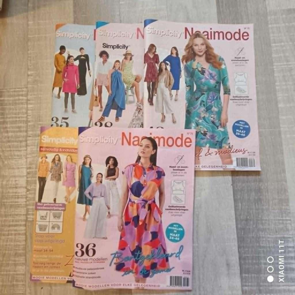 Simplicity Naaimode - zie foto, Hobby en Vrije tijd, Kledingpatronen, Overige typen, Vrouw, Nieuw, Burda