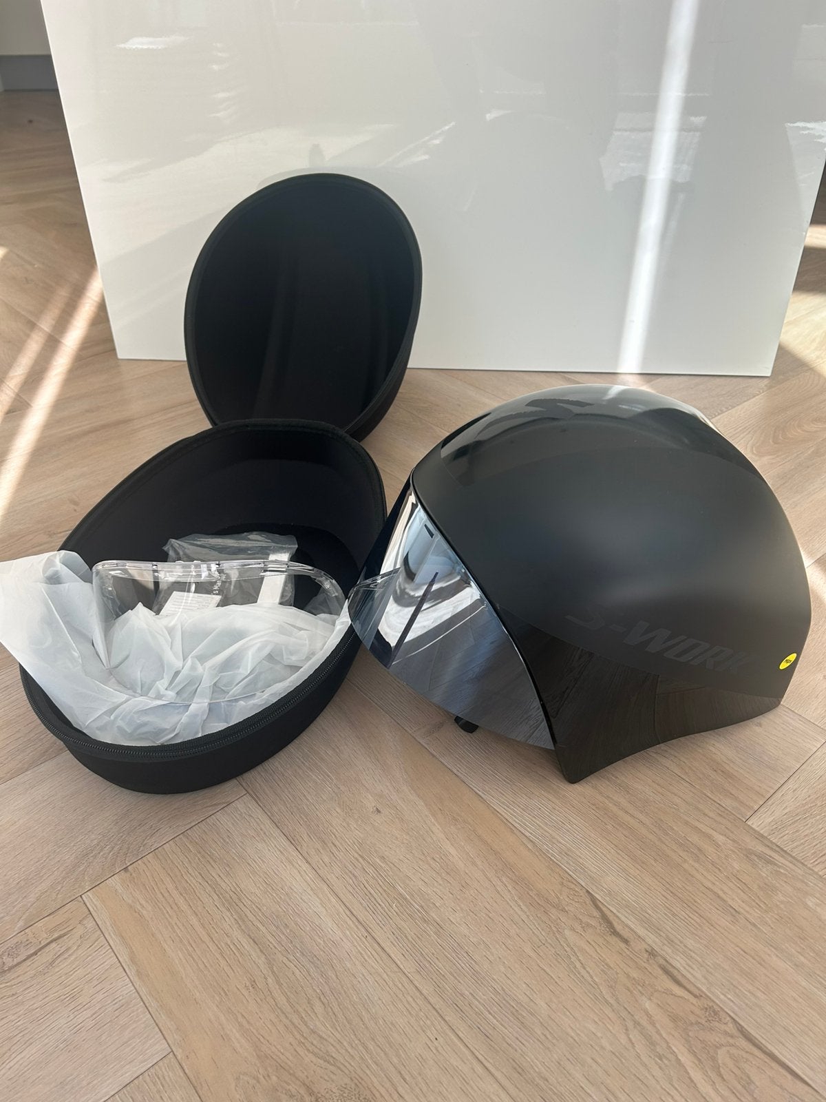 Specialized Sworks TT5 tijdrit helm maat M, Ophalen of Verzenden, Zo goed als nieuw, M, Heer of Dame