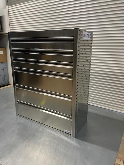 Aluminium bedrijfswageninrichting Ladekast ultra licht NIEUW, Auto diversen, Auto-accessoires, Ophalen of Verzenden, Nieuw