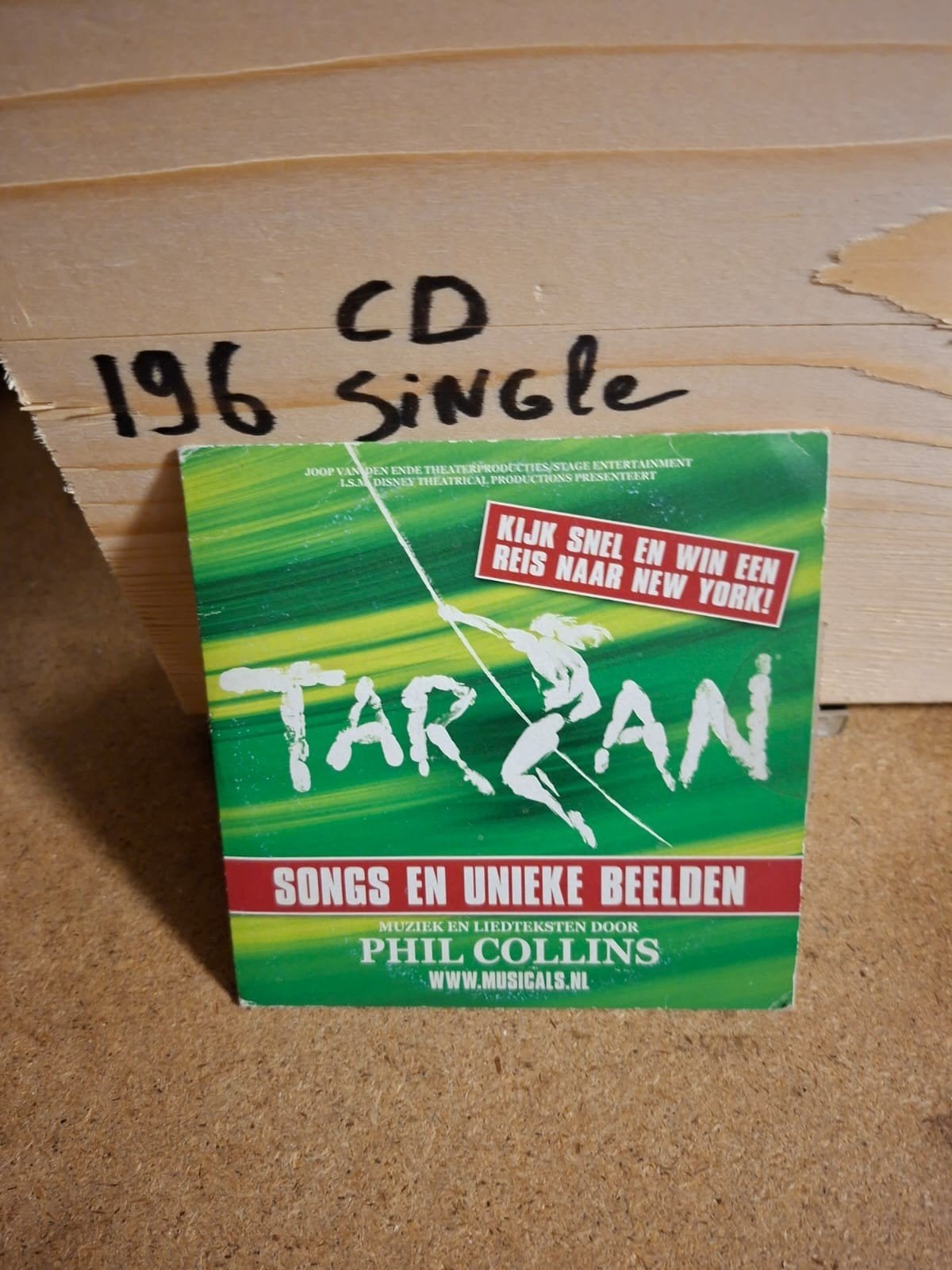 Tarzan CD Single - Songs en Unieke Beelden (Phil Collins), Cd's en Dvd's, Ophalen of Verzenden, Gebruikt, Filmmuziek en Soundtracks