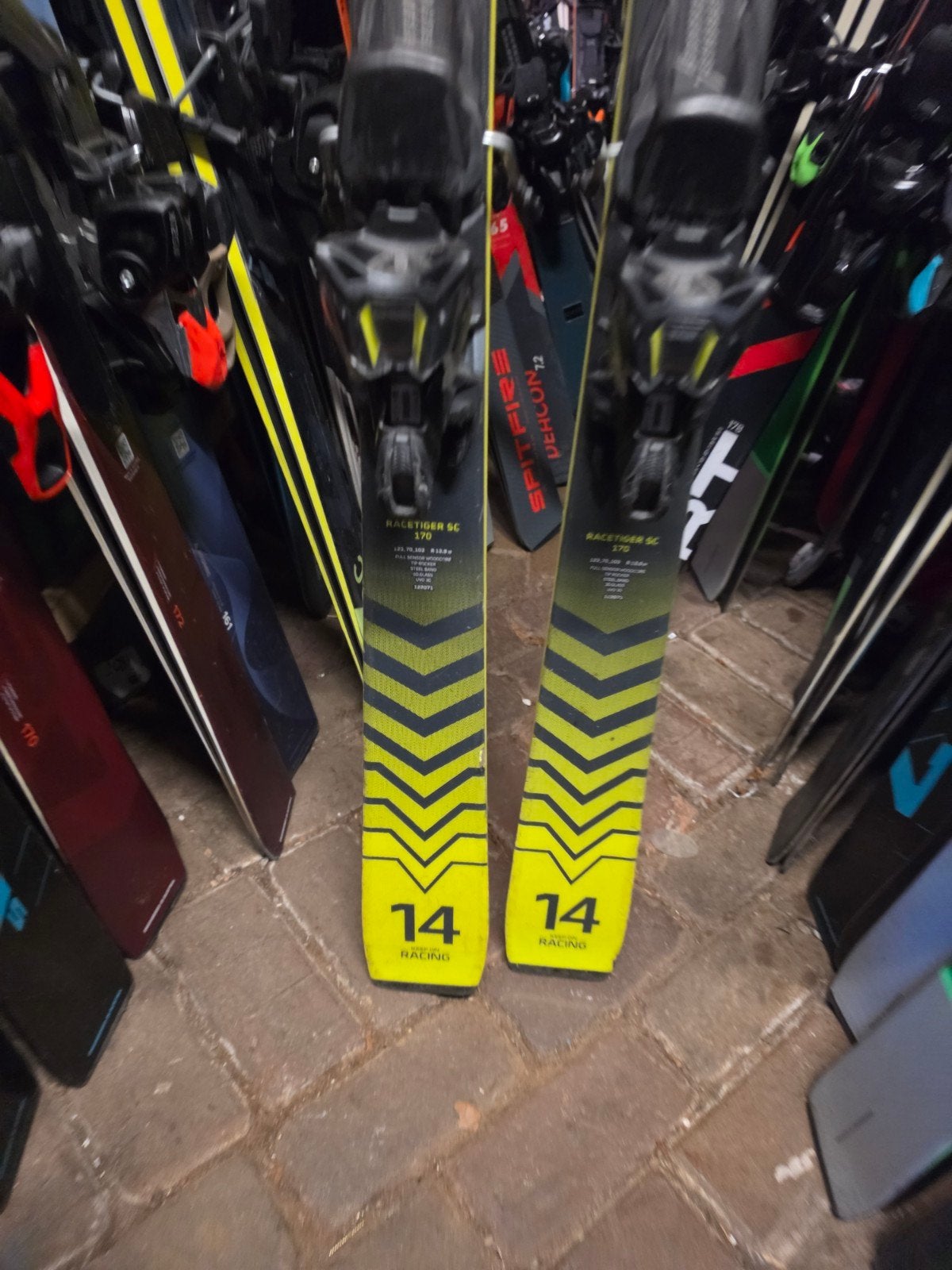 170cm VOLKL RACETIGER  UVO SC 880€ SPORT CARVER, Overige merken, 160 tot 180 cm, Ophalen of Verzenden, Zo goed als nieuw