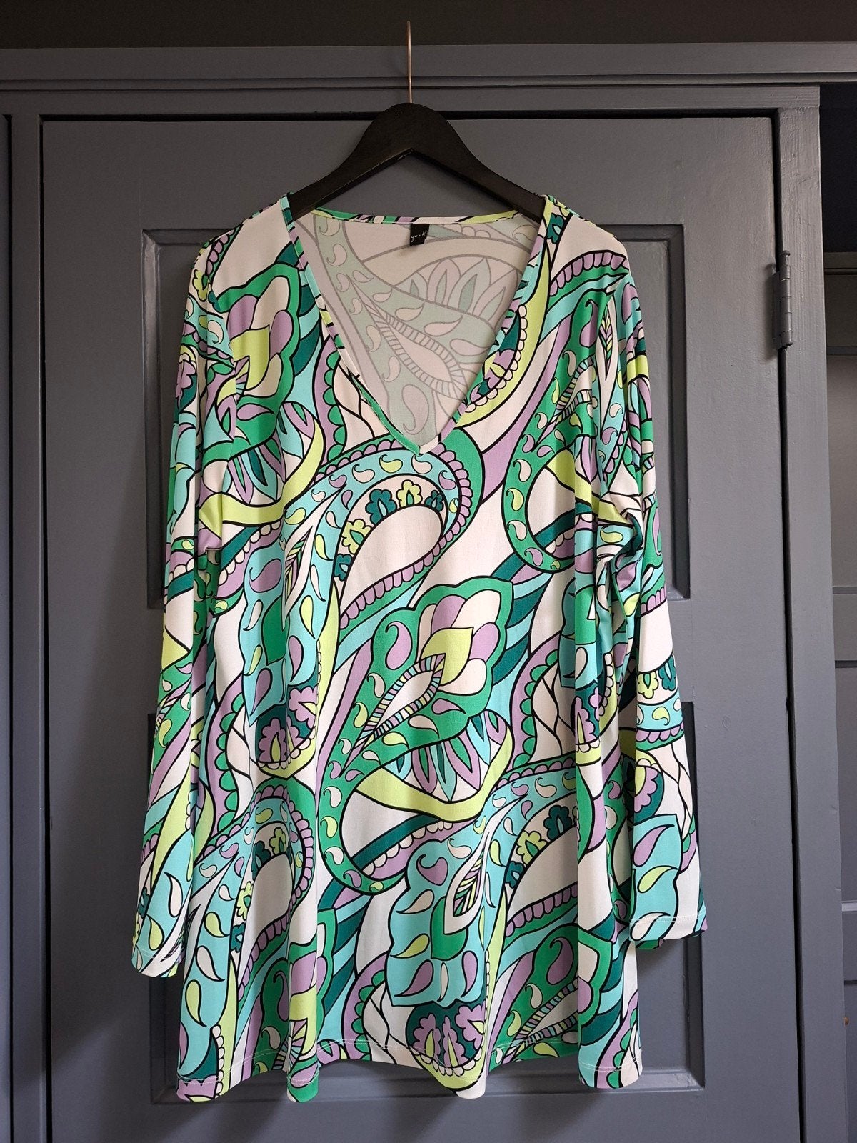 Yoek Tuniek/Jurk Maat 46/48 - Nette Staat, Kleding | Dames, Yoek, Meerkleurig, Maat 46/48 (XL) of groter, Ophalen of Verzenden